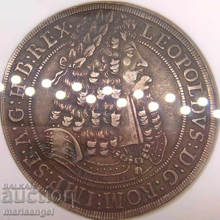 Τάλερο 1698 Αυστρία RDR Χόλ Λεοπόλδος NGC XF45 ασήμι με τιμή € 1060.00 | 2073.19 BGN
