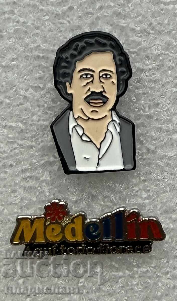 Lot insigne Pablo Escobar Medellin Columbia