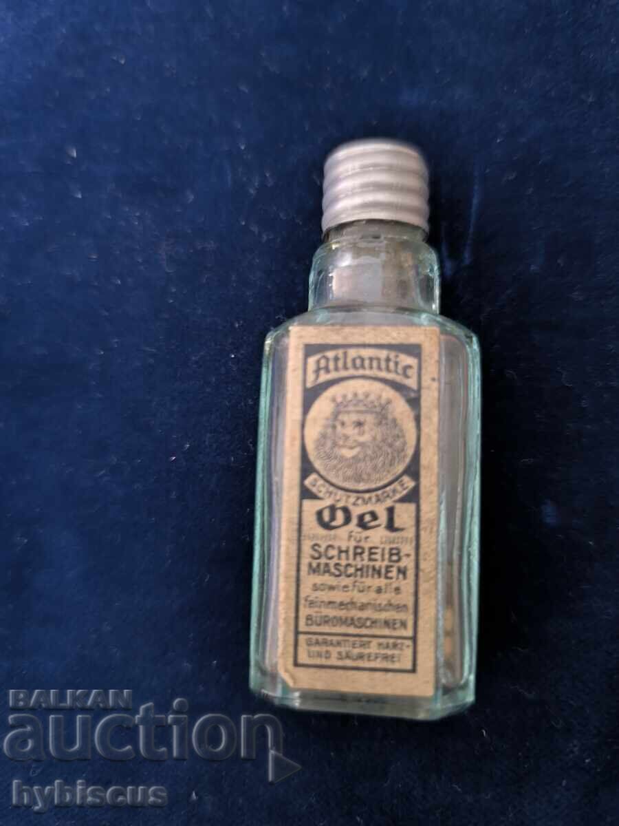 Old lubricating oil bottle from World War II with price € 35.00 | 68.45 BGN