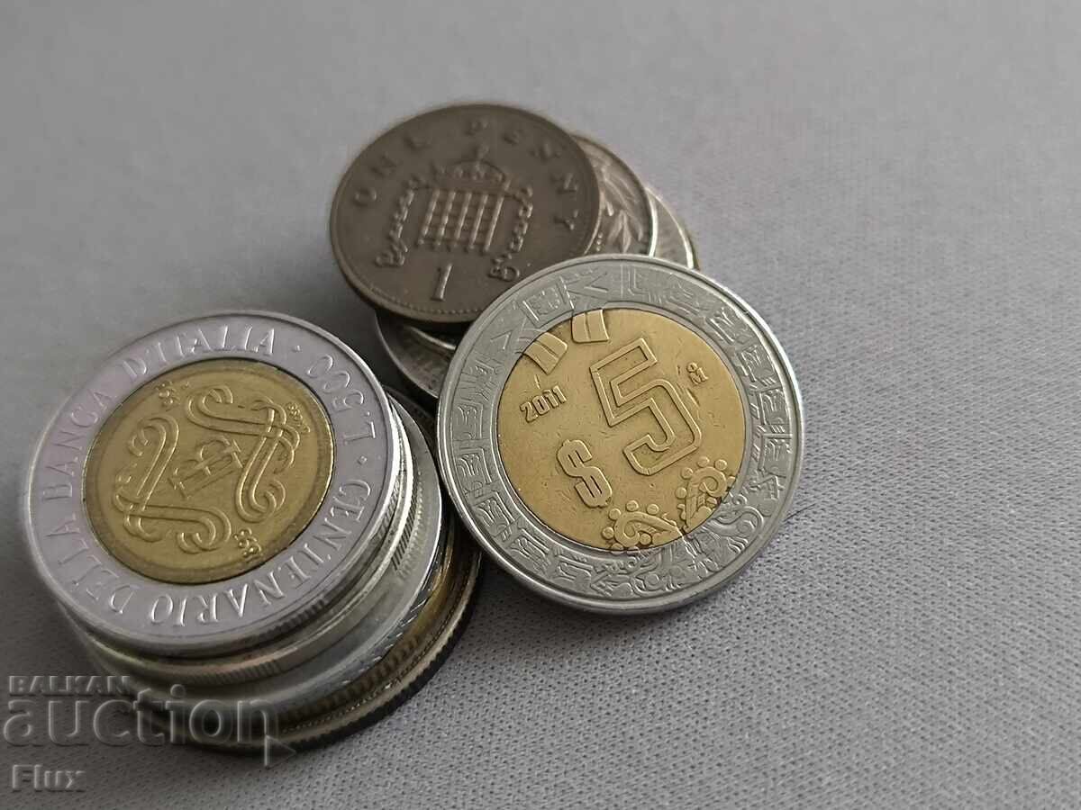 Νόμισμα - Μεξικό - 5 πέσος | 2011