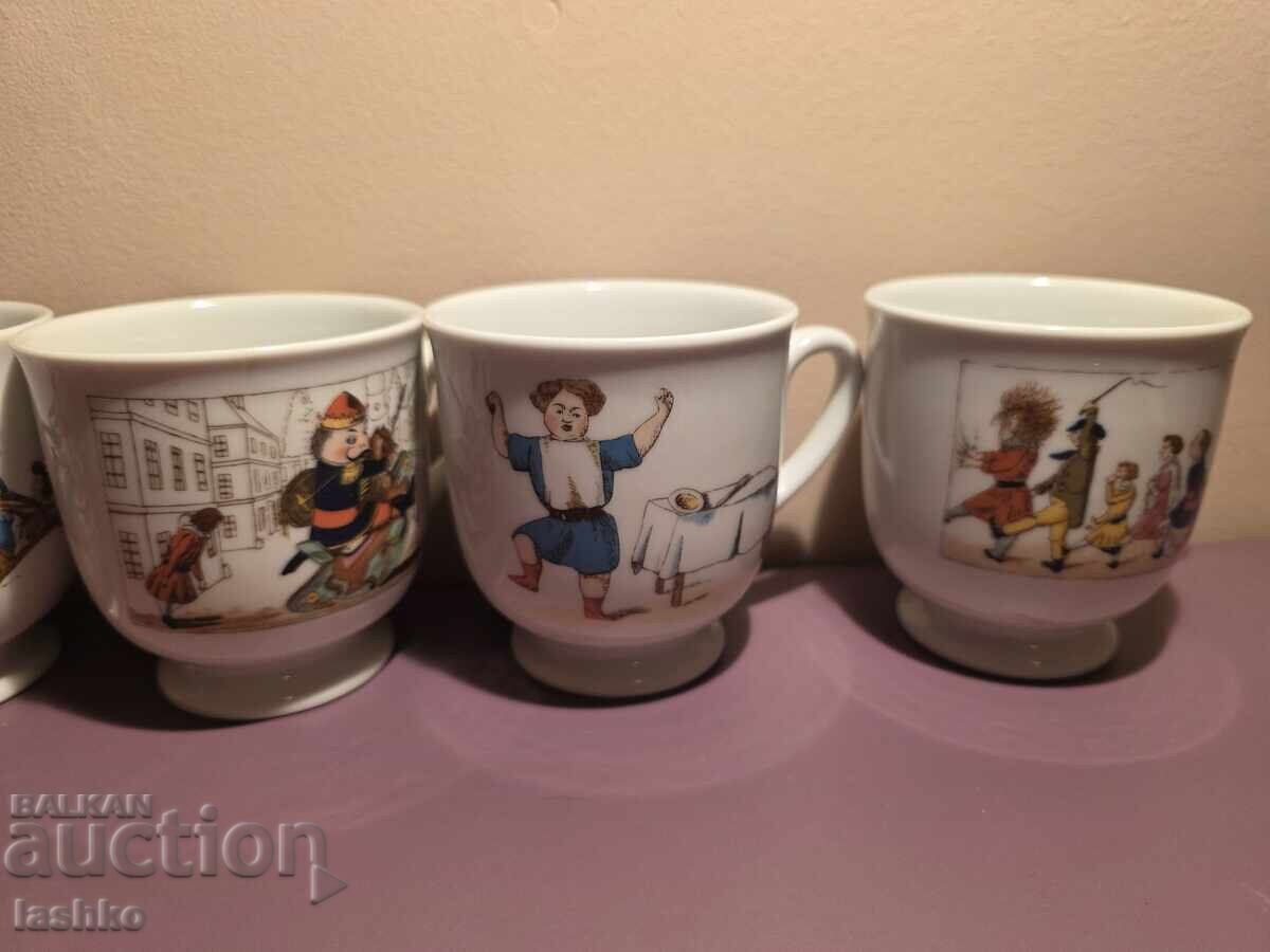 Licitație Cești de cafea din porțelan