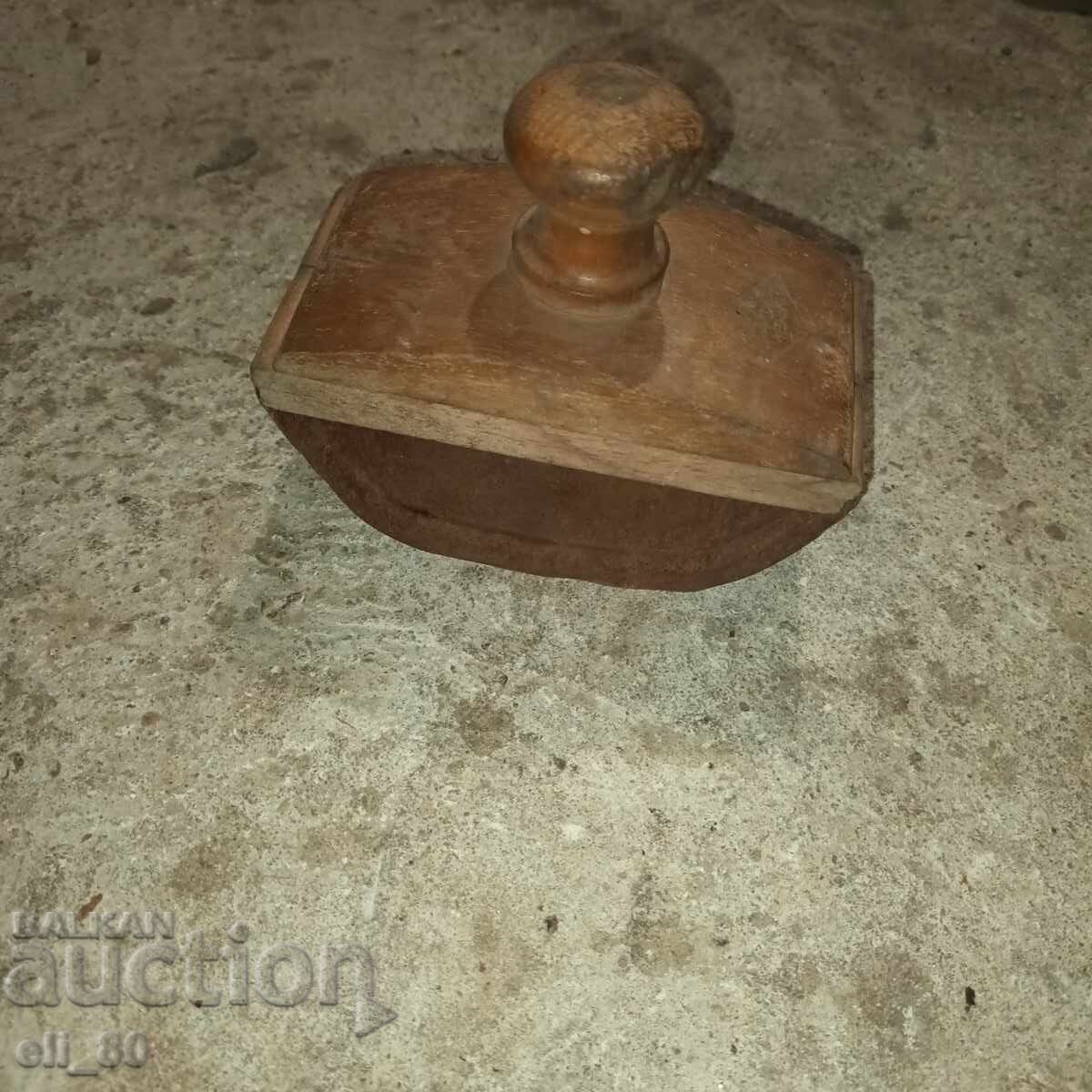 Vechi absorbant de cerneală din lemn Vechi absorbant de cerneală din lemn