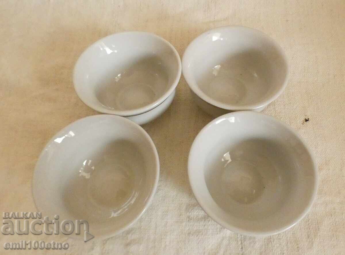 Licitație Cești de cafea turcești fără mânere 4 buc. porțelan Razgrad