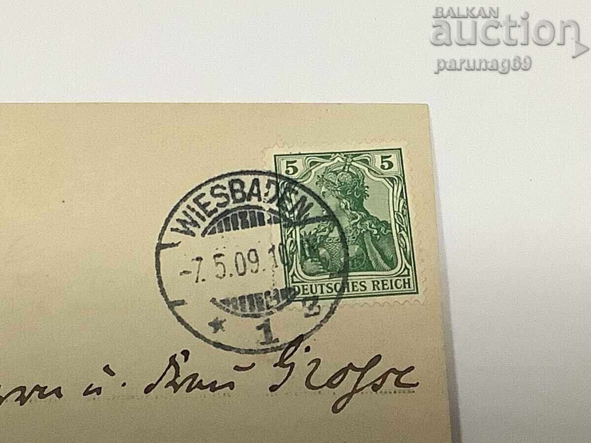 Belgia - carte poștală cu familia regală, anul 1910 - 5