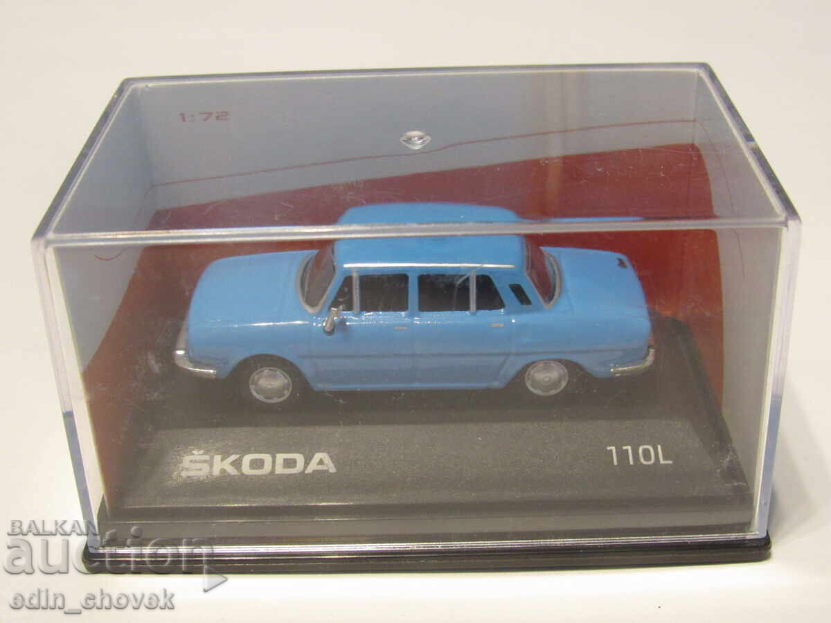 Auction  1/72 Abrex Skoda 110L 1973 metal collectible car