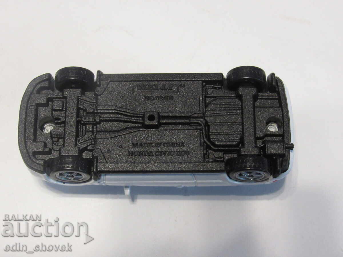 1/60 Welly Honda Civic EG6 mașinuță metalică de colecție - 5