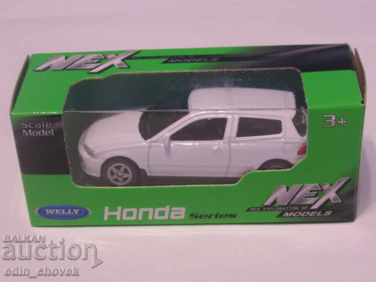1/60 Welly Honda Civic EG6 mașinuță metalică de colecție