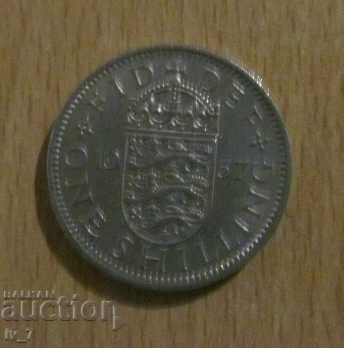 1 ȘILING 1957, MAREA BRITANIE