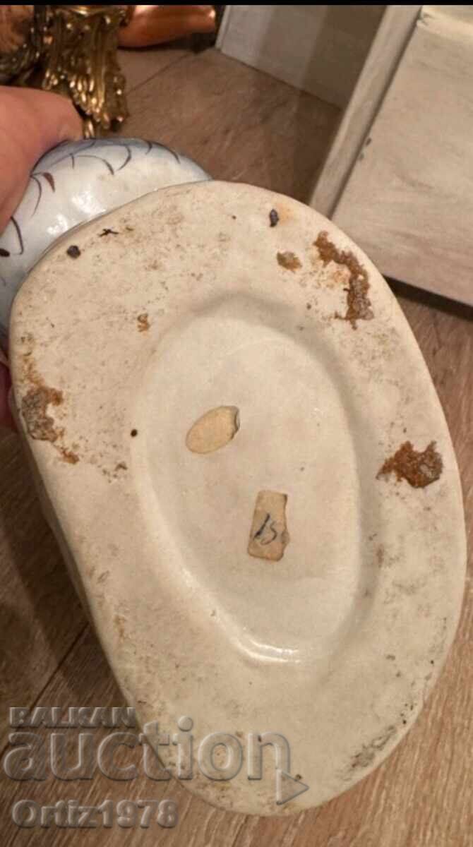 Голяма винтидж Китайска статуетка Гуан Ин– 32см, 1.255кг - 7