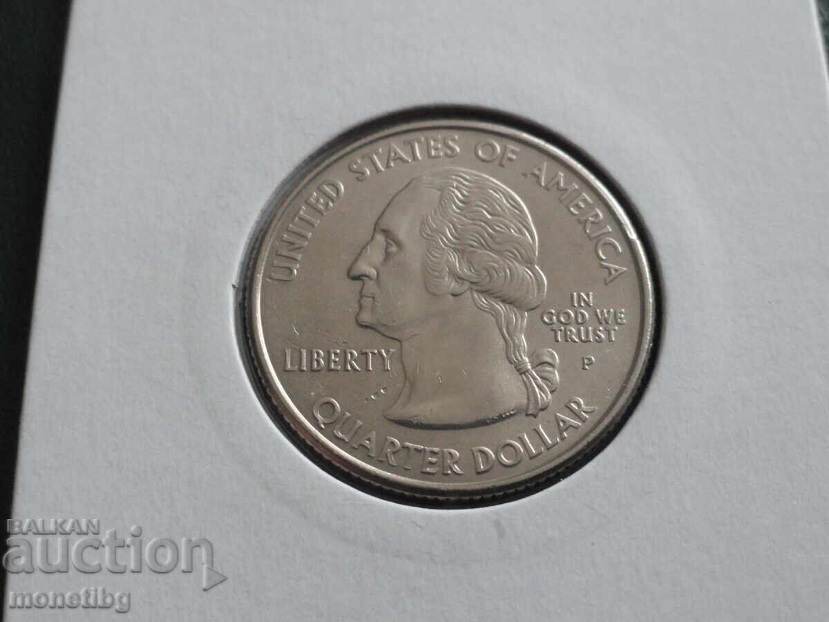 Livrarea SUA 2000 - 1/4 dolar ''Statul Massachusetts''