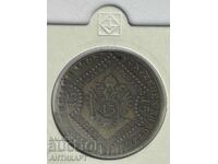 Row of copper coin Austria 15 kreuzer kreuzer 1807