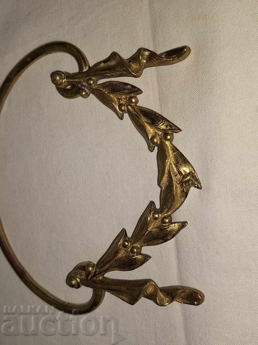 Aplicații ornamentale vechi din bronz, două bucăți - 7