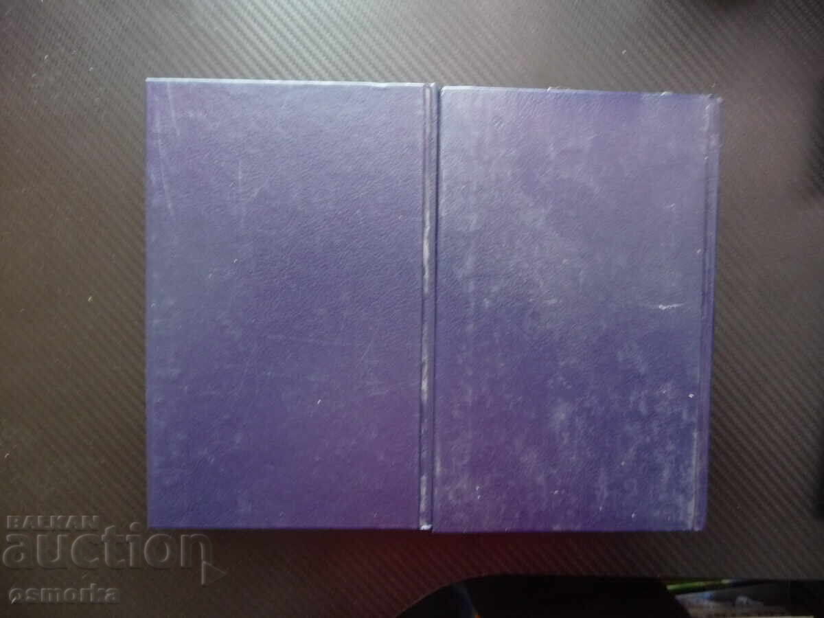 Auction  Boris Pasternak, Volumes 1 and 2 from the Collected Works, Russian Author