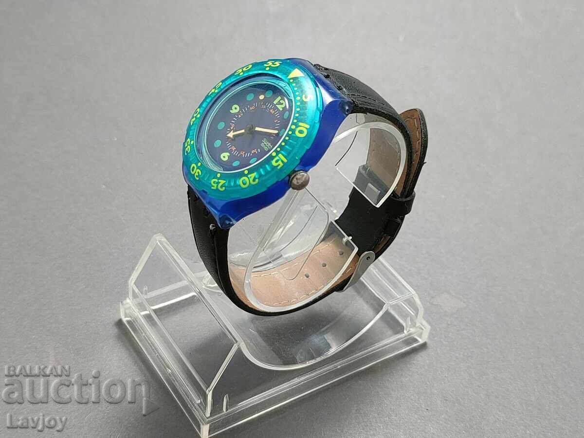 Доставка на Swatch Swiss AG 1990 Ретро модел часовник