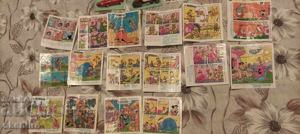 Colecție de imagini vechi de la gume de mestecat cu preț € 11.00 | 21.51 BGN