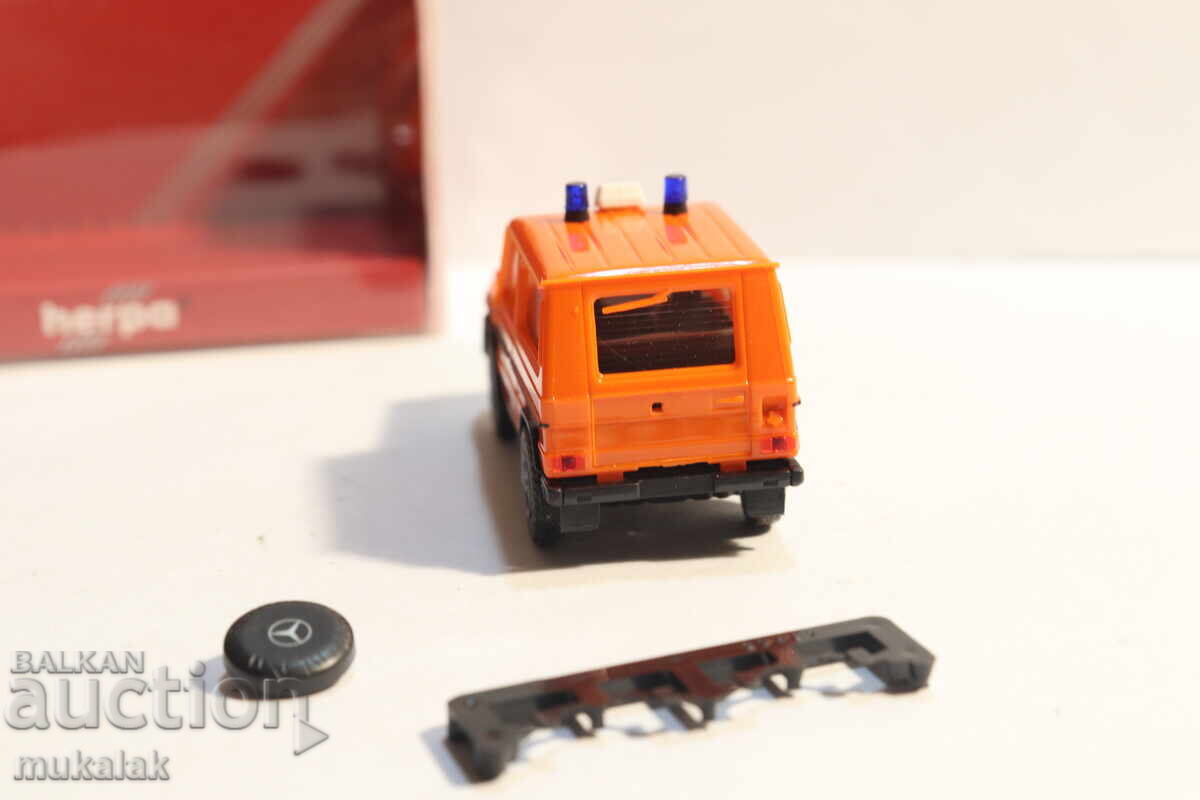 HERPA H0 1/87 MERCEDES BENZ G COLIȚĂ MODEL - 5