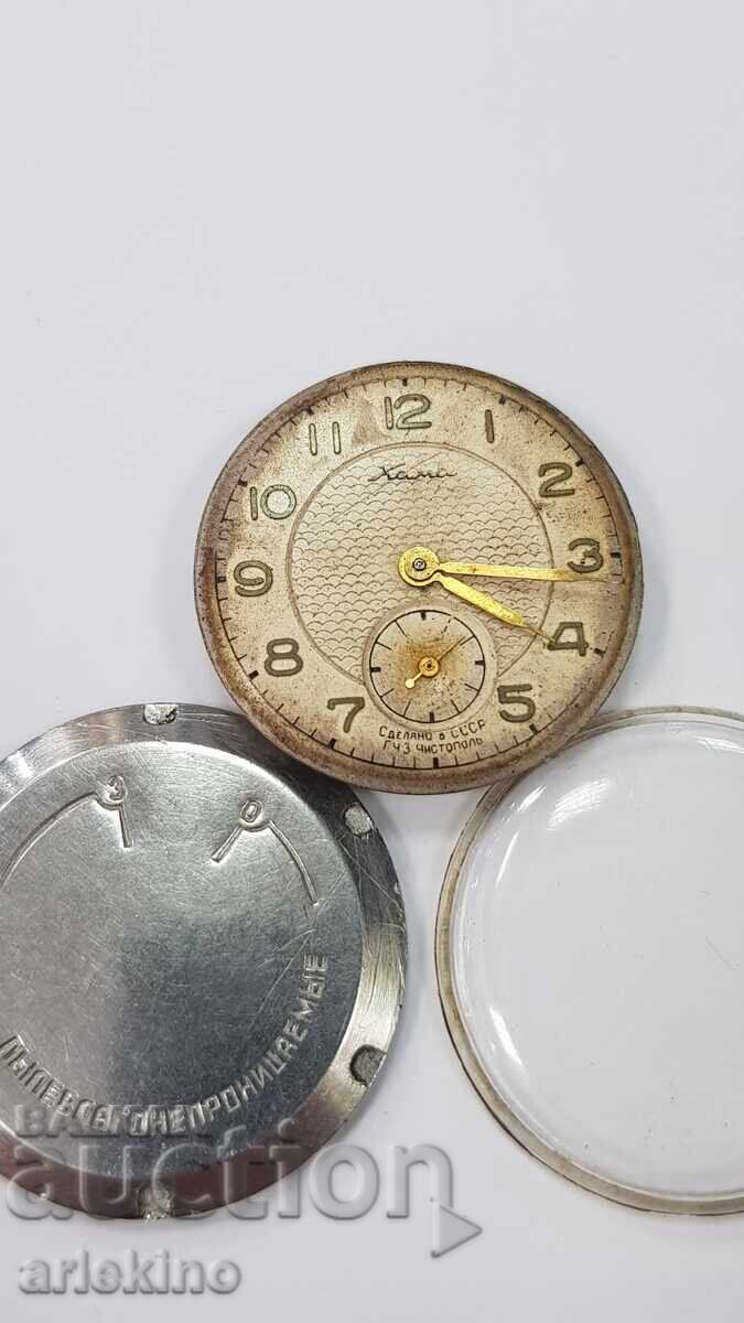 Μηχανισμός για χειροκίνητο σοβιετικό ρολόι ΚΑΜΑ