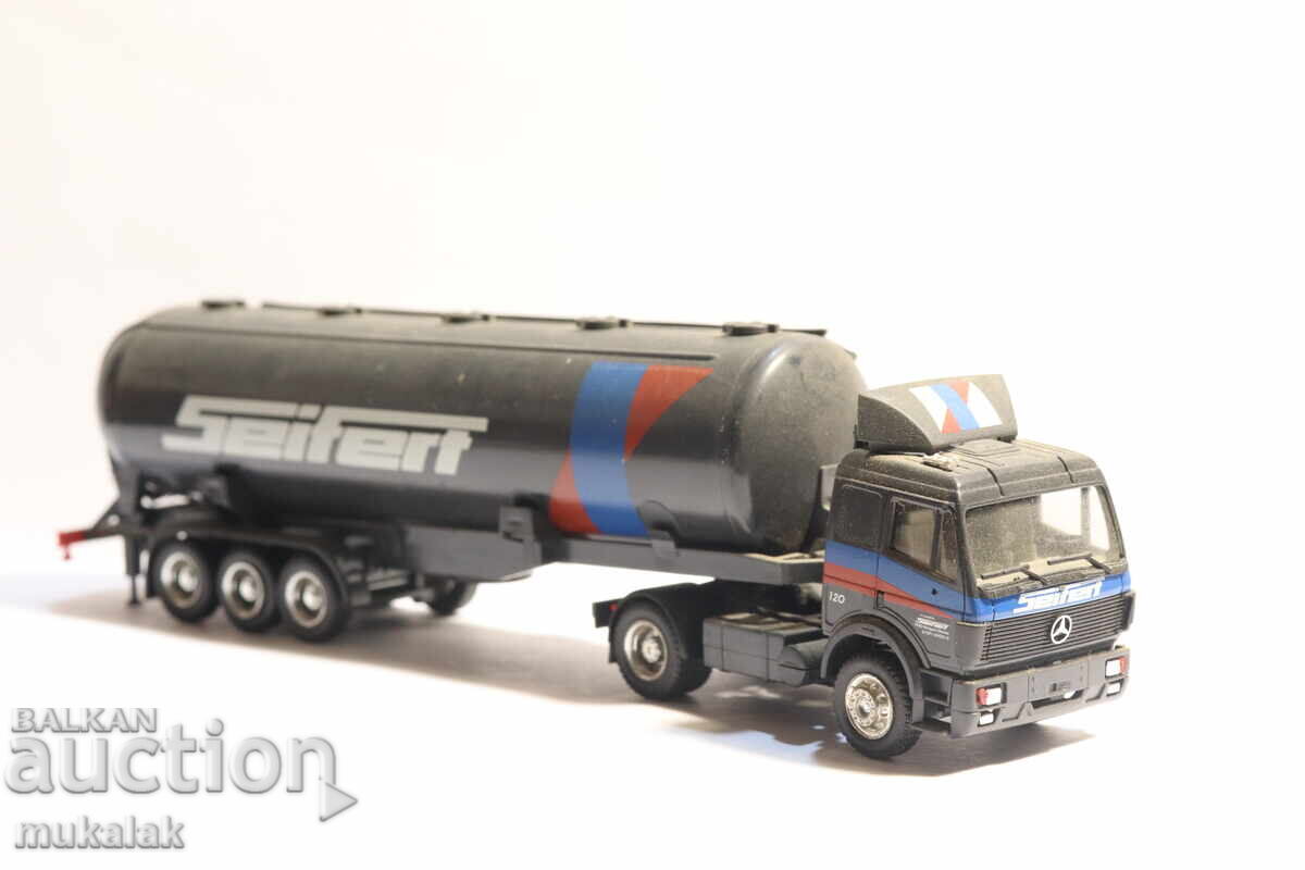 Livrarea HERPA H0 1/87 MERCEDES CAMION CISTERNĂ COLIȚĂ MODEL