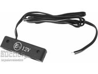 NOU! Iluminare LED pentru număr spate – 3 LED-uri, 12V, lumină albă