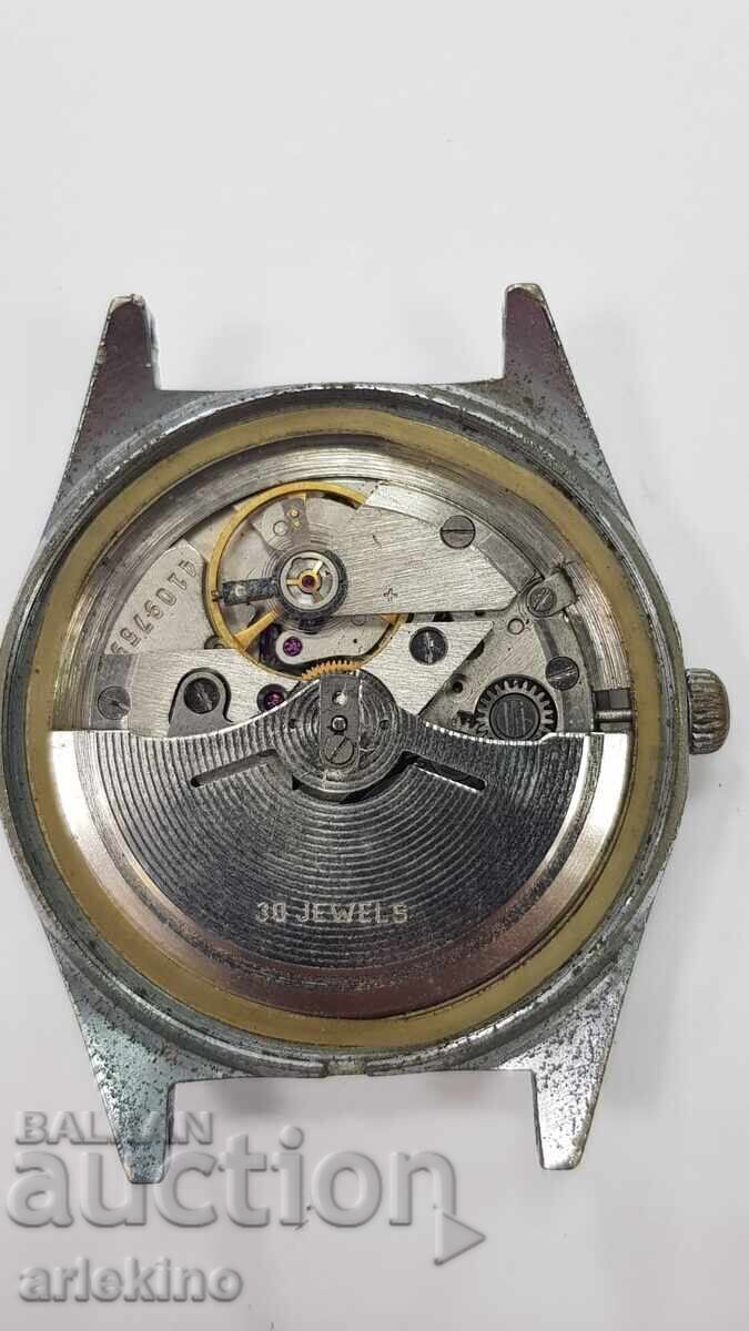Auction Mechanical Movement for a USSR Poljot Hand-Wound Watch Auction Mechanical Movement for a USSR Poljot Hand-Wound Watch