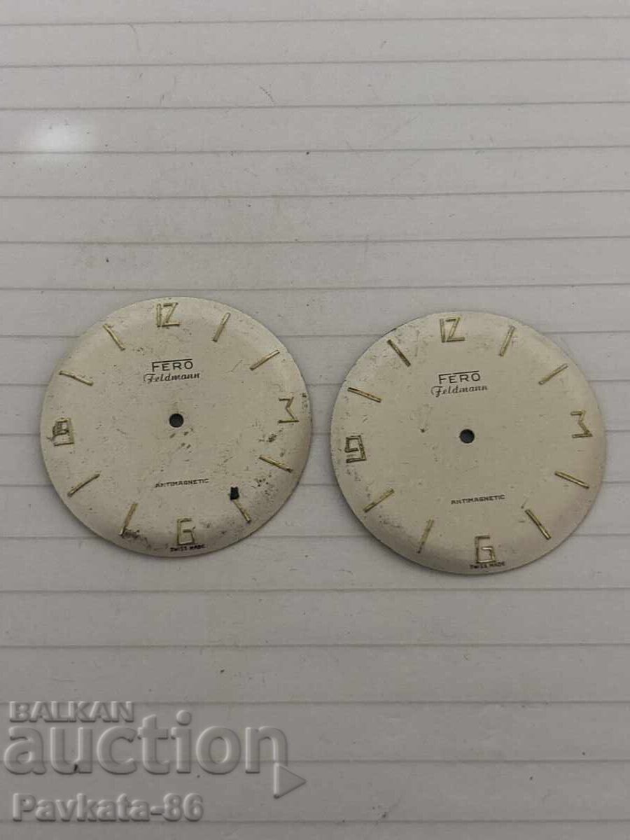 Циферблати за джобни часовници