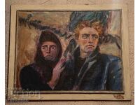 Lilyana Dicheva - "Vasil Levski and His Mother" (rare subject) 1986