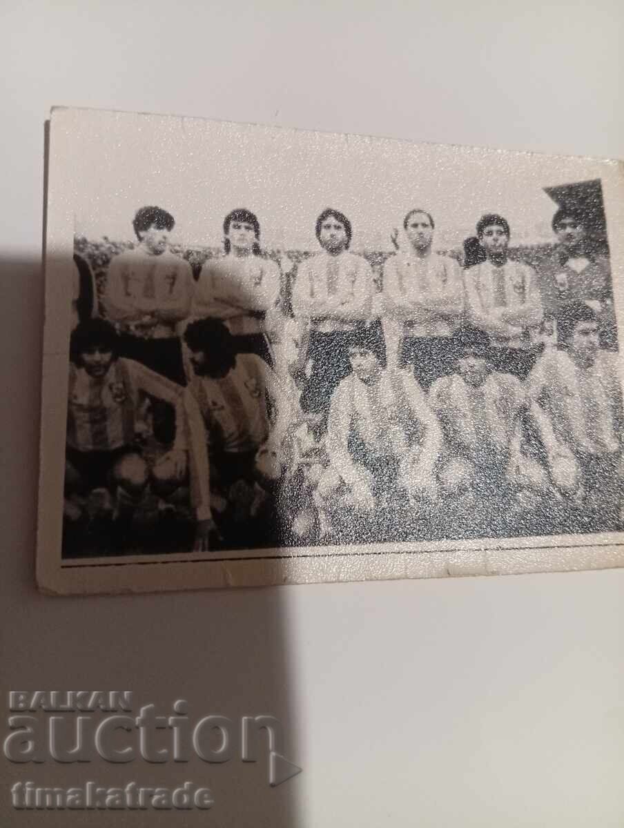 Carte poștală/fotografie echipă Argentina 1986