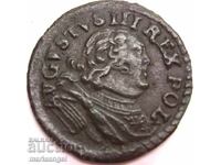 Πολωνία 1 γρόσι 1753 Αύγουστος χάλκινο