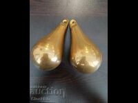 2 brass weights