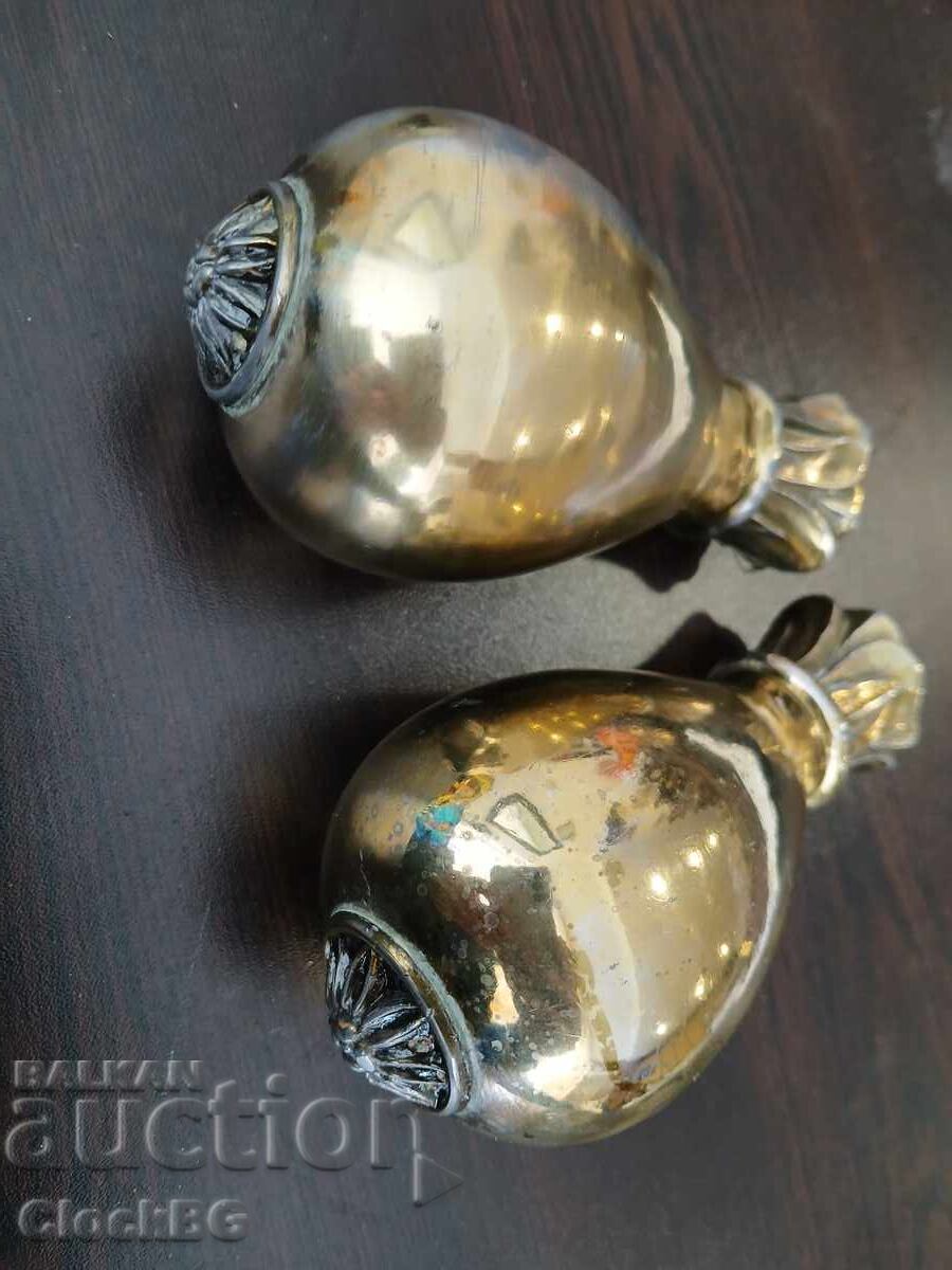 2 brass weghts France