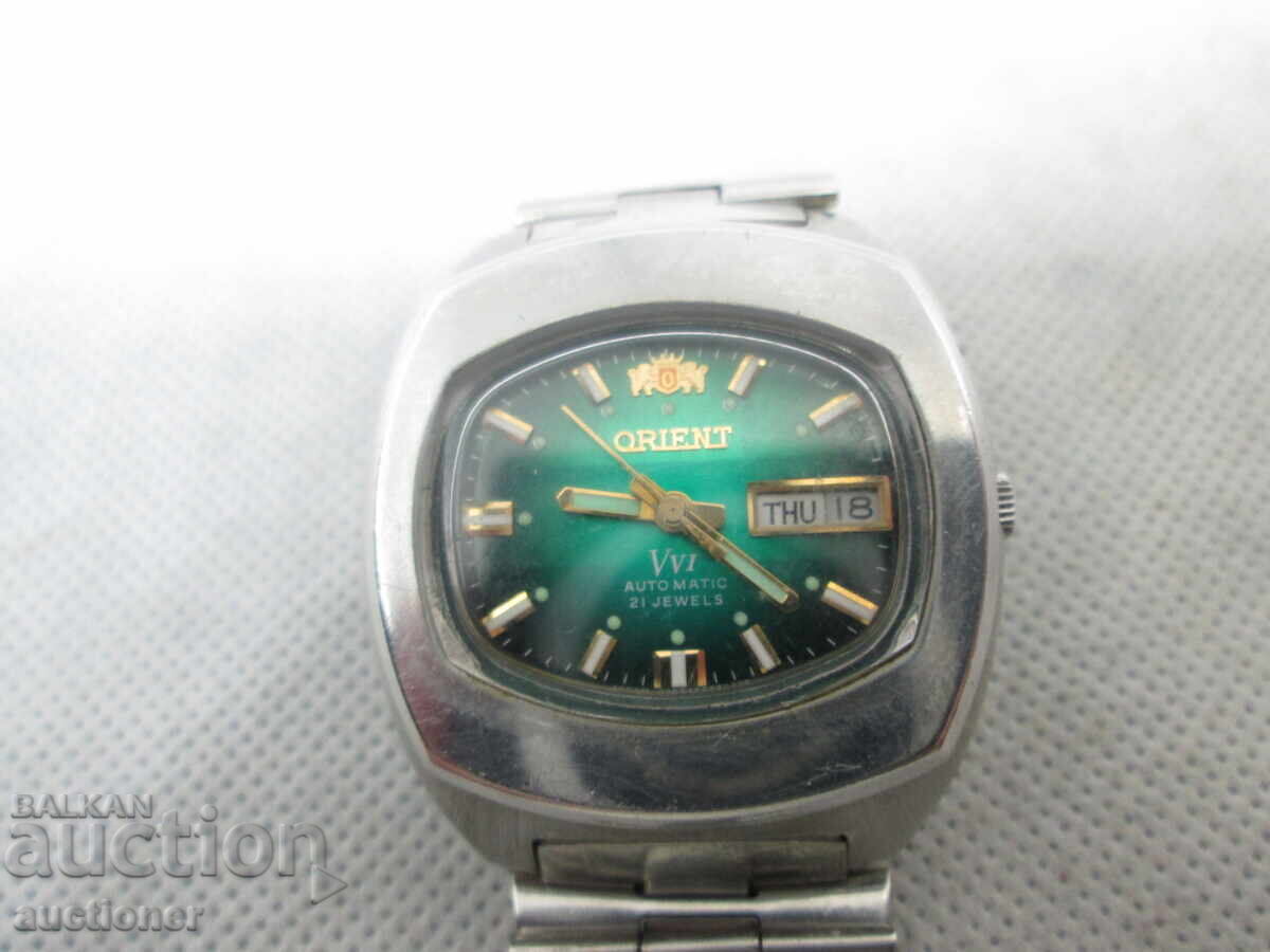 Auction  Rare Automatic Watch ORIENT - 21 Jewels