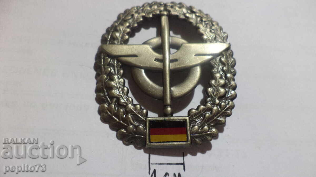 Auction Breast badge, for berets of the Bundeswehr Auction Breast badge, for berets of the Bundeswehr