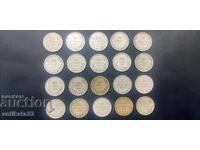 20 λέβα 1930 Ασήμι - 20 τεμάχια