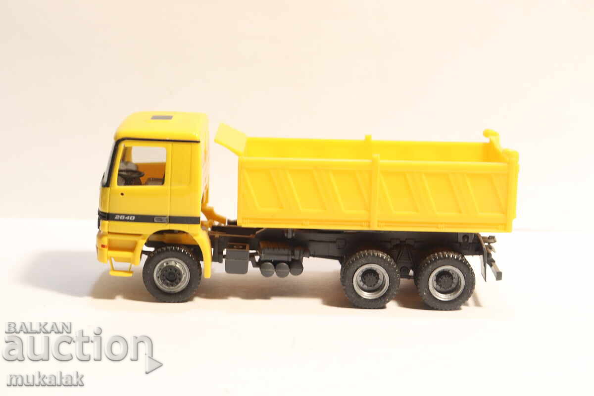 HERPA H0 1/87 MERCEDES ACTROS CAMION BASCULANT MODEL