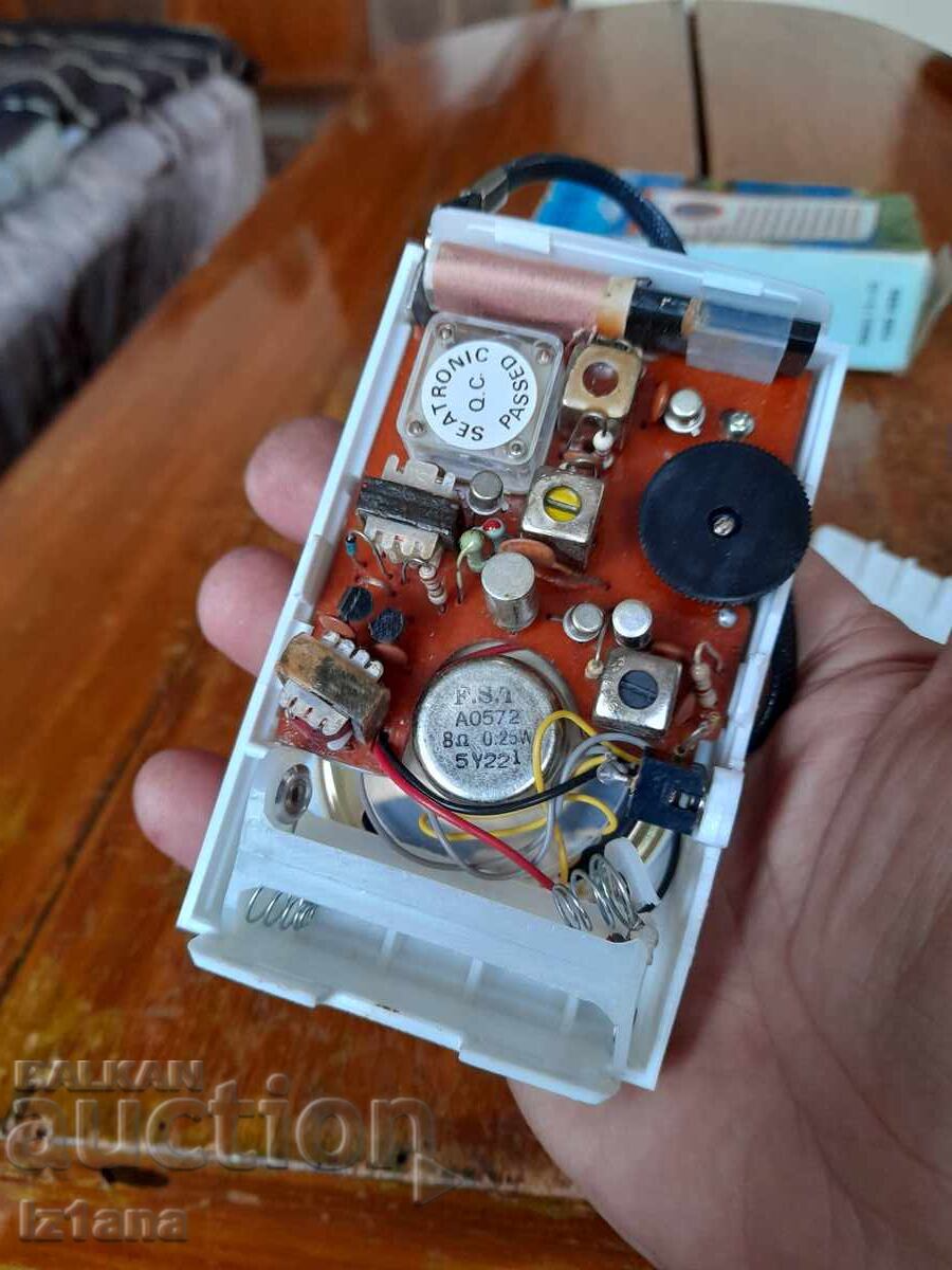 Old radio, Seiko radio receiver - 6
