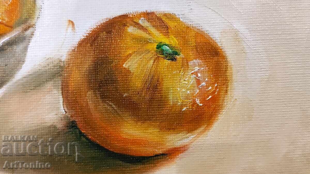 Tablou în ulei original - Natură statică - Anton Yordanov - 5