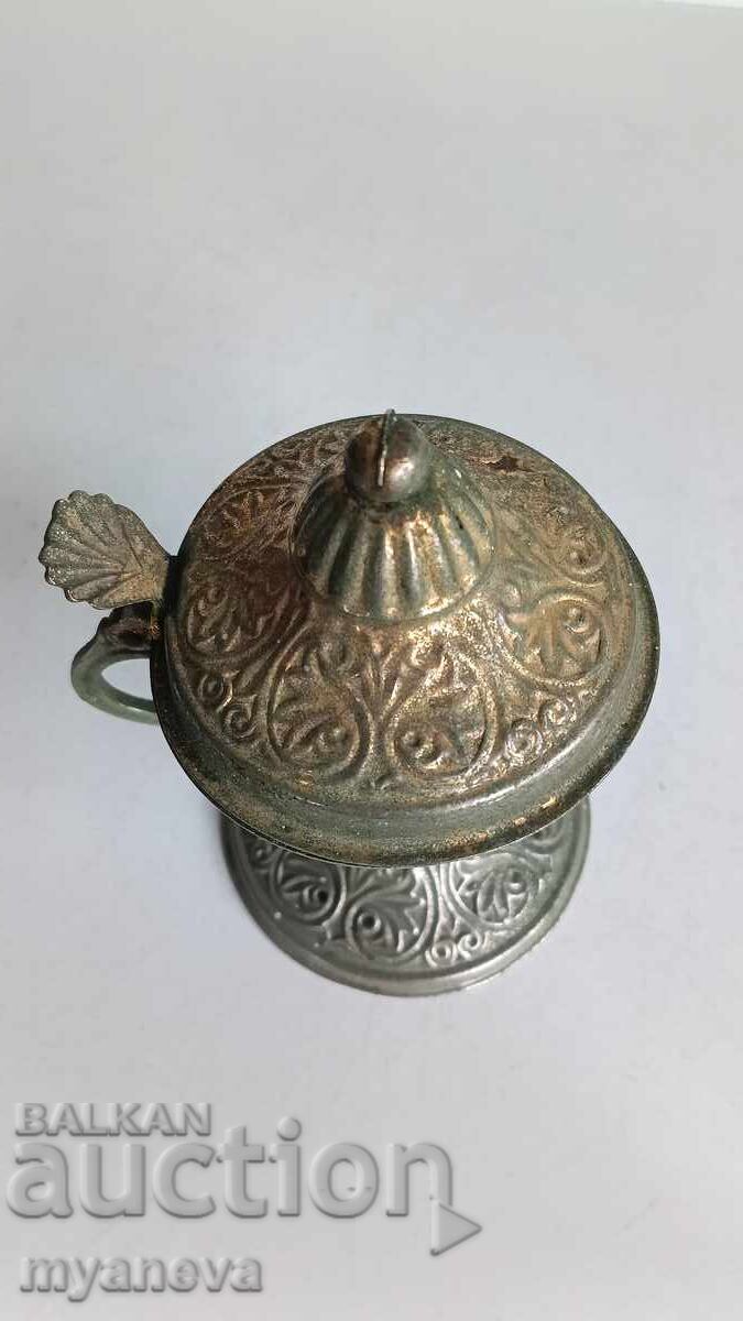 Licitație Vechi cădelniță de bronz, tămâiernic