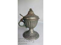 Старинно бронзово кадило, тамянник .