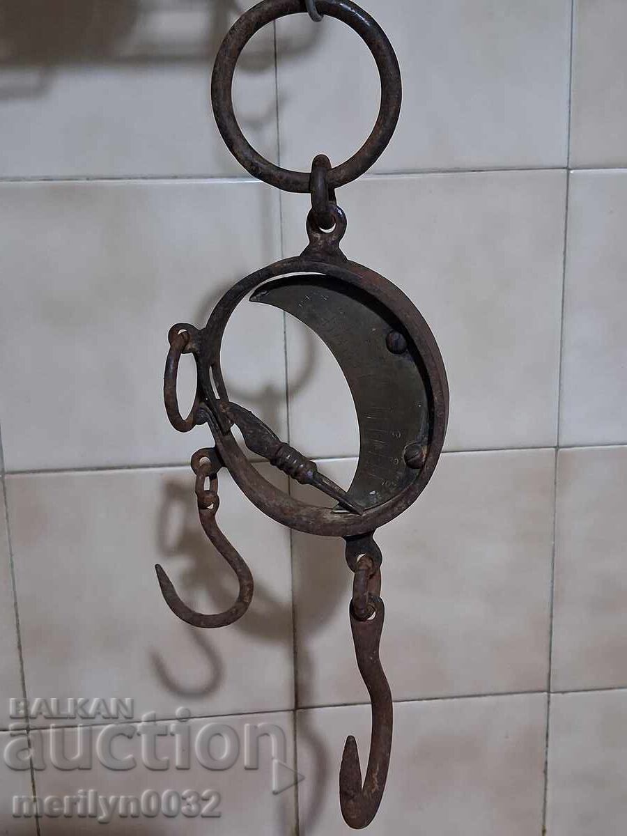 Παλιά οθωμανική ζυγαριά σε οκί και κιλά, ζυγαριά, παλάντζα
