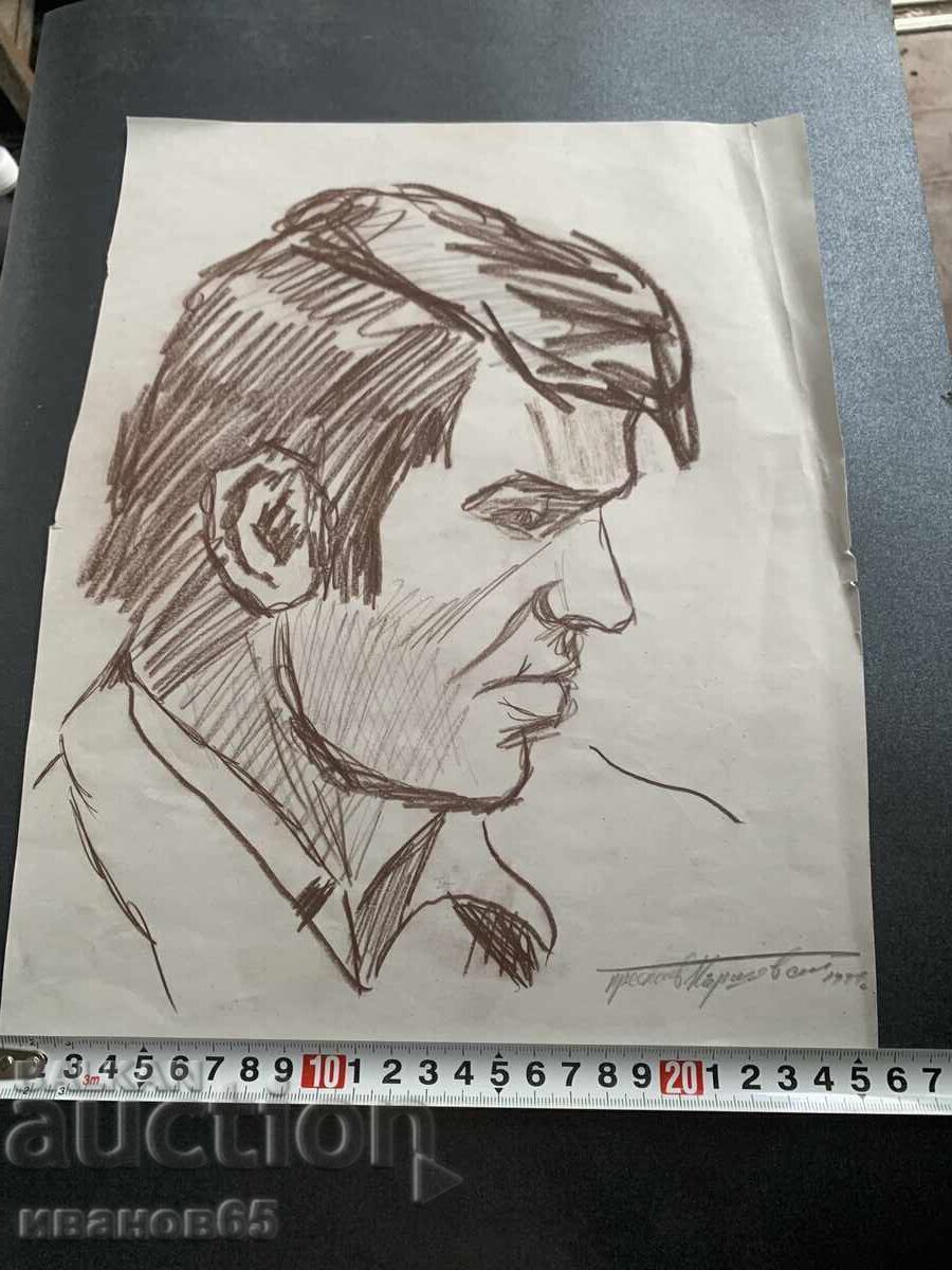 Portrait drawing by Preslav Karshovski with price € 25.56 | 49.99 BGN
