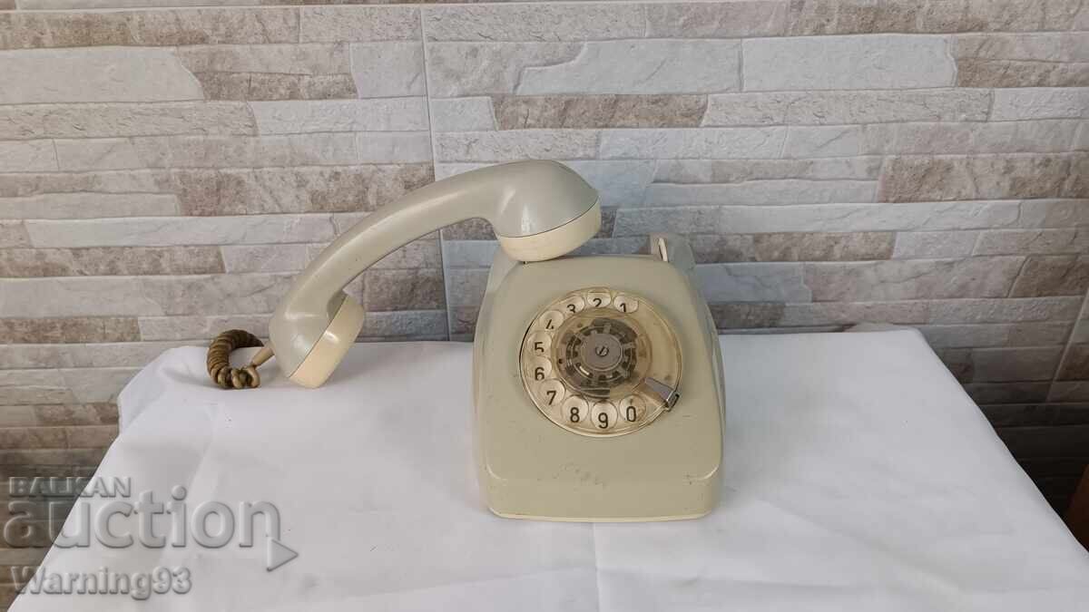 Παράδοση Παλιό γερμανικό τηλέφωνο με ακουστικό - Siemens FeTap 611
