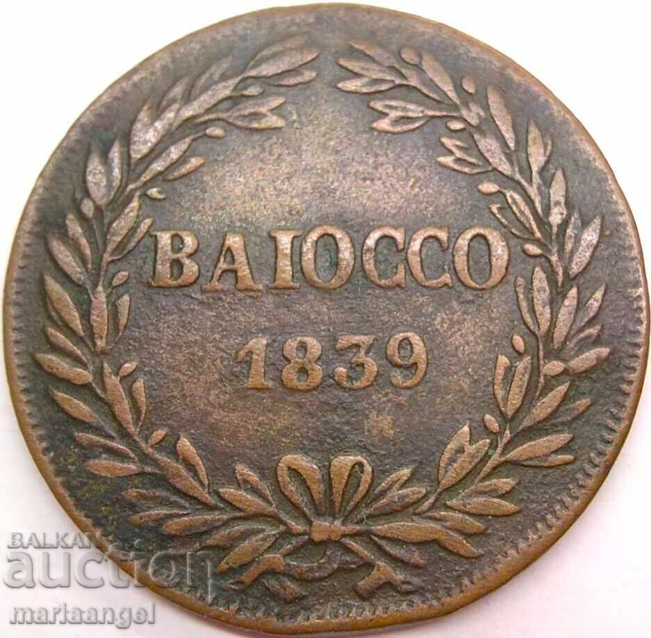 Μπάιοκο 1839 Βατικανού Β-Μπολόνια Γρηγόριος XIV 30mm - σειρά! Μπάιοκο 1839 Βατικανού Β-Μπολόνια Γρηγόριος XIV 30mm - σειρά!