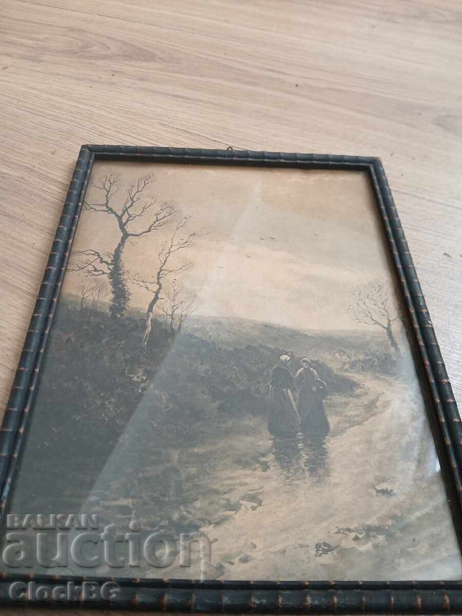 Ραμμένο vintage art print - Αρχές του 20ού αιώνα με τιμή € 29.99 | 58.66 BGN