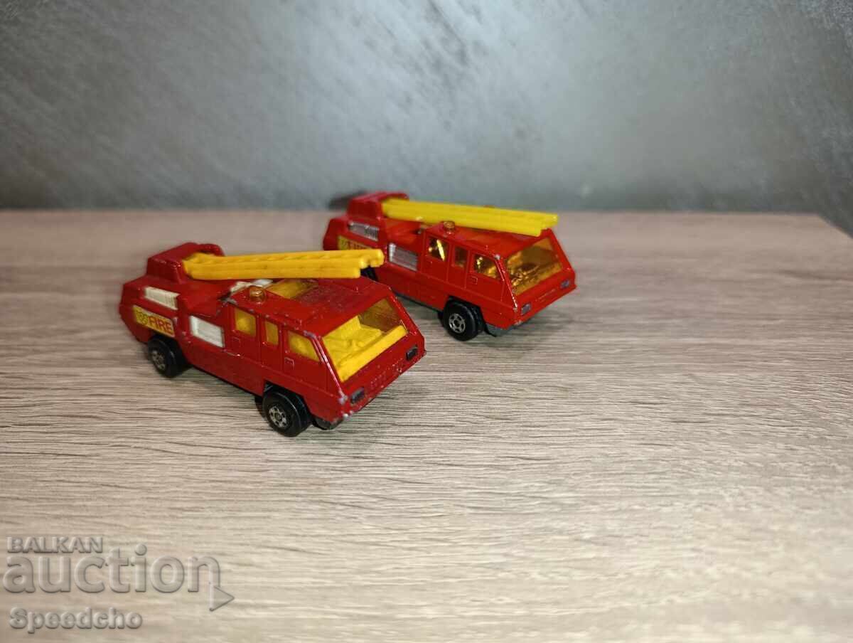Английски Мачбокс пожарна Matchbox - 6