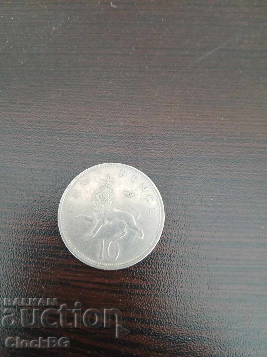 10 pence noi, Marea Britanie