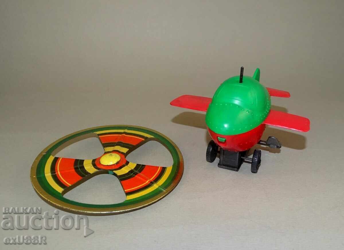 Delivery of Russian Tin / Plastic Toy Helicopter with Key