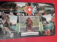 Παλιά ταχυδρομική κάρτα, Ελβετία