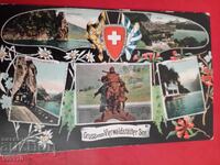 Παλιά ταχυδρομική κάρτα, Ελβετία