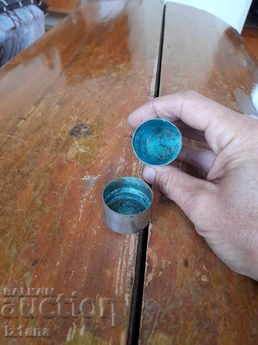 Παλιό κουτί σαπουνιού κουρέα - 5