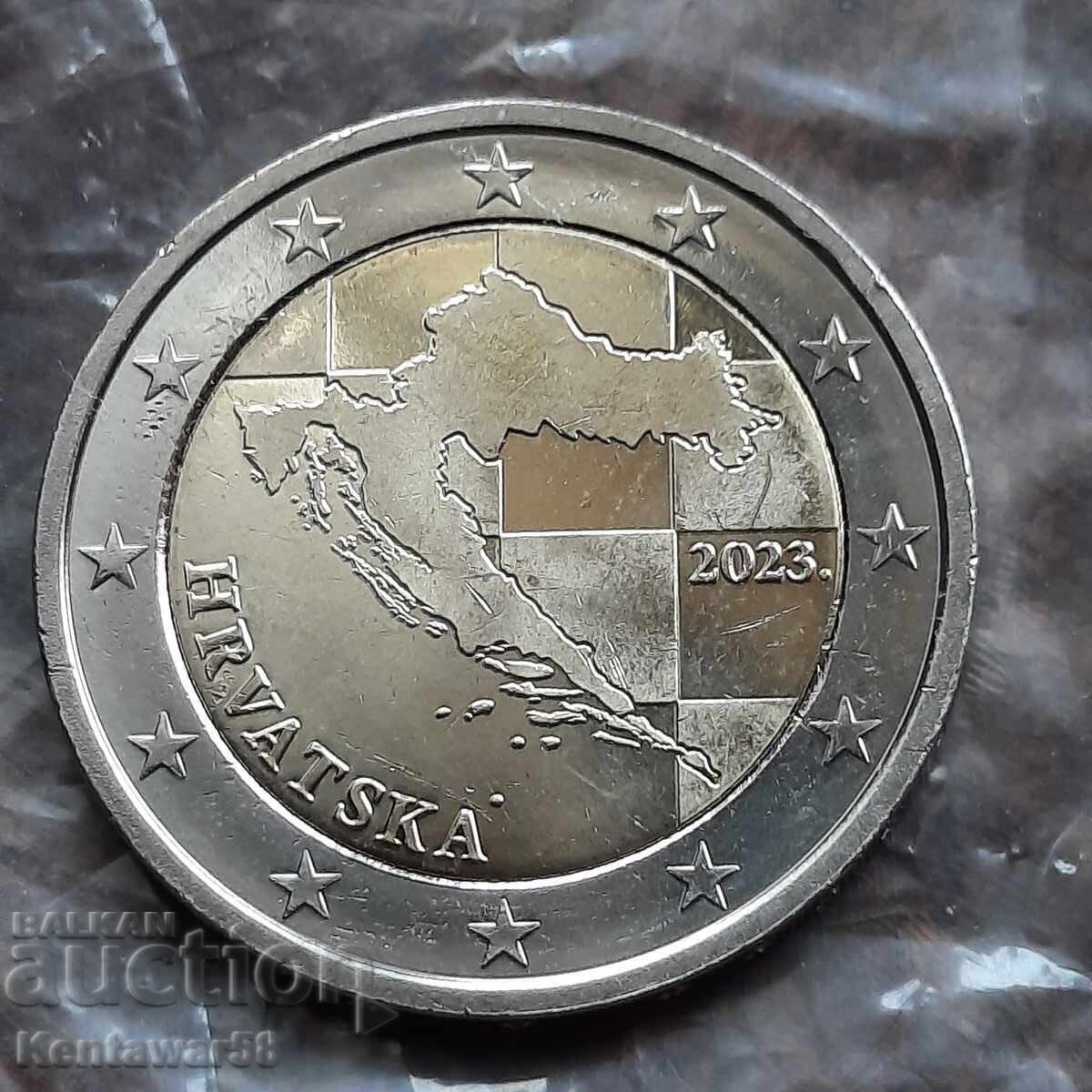 2 Ευρώ 2023 Κροατία με τιμή € 3.00 | 5.87 BGN